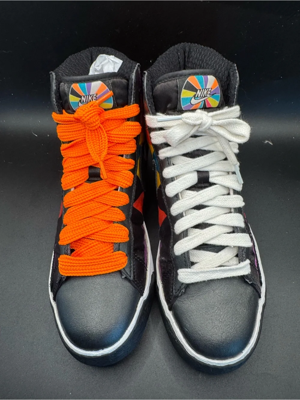 Nike Blazer Mid ‘77 Geometric Multi-Color High Top Sneakers Men’s 7.5 Women’s 9